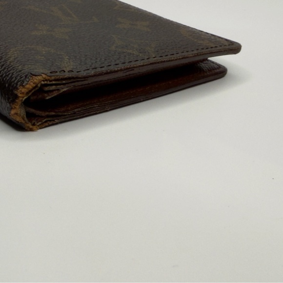 Louis Vuitton Vintage Slim Marco Bi-Fold Wallet | Brown Monogram | Mens | Used | - Picture 4 of 16